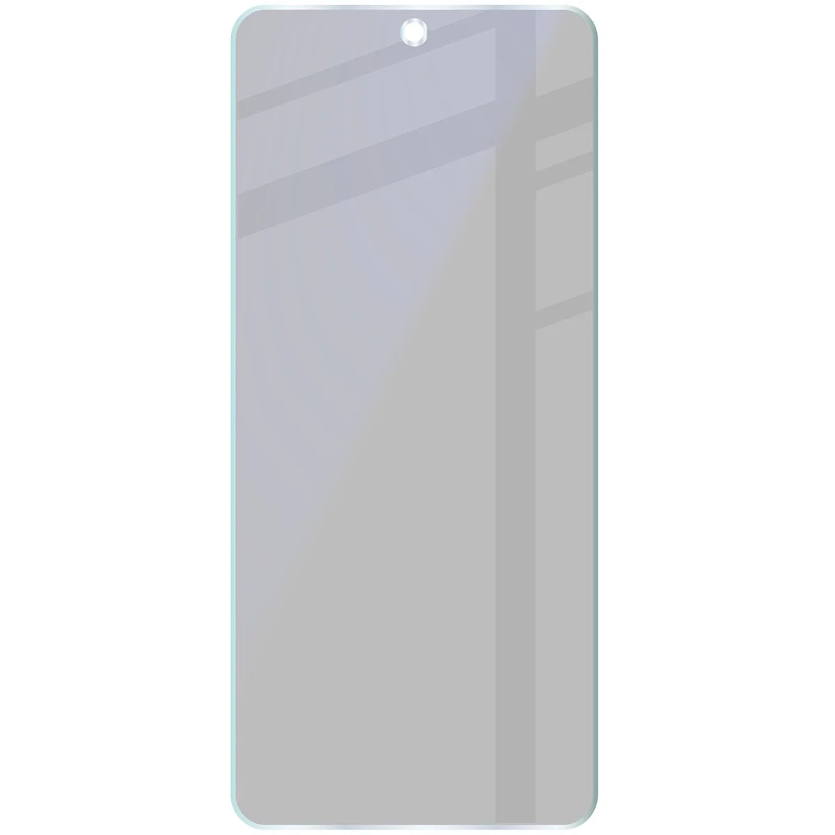 Hybridglas mit Privatschutzfilter für Vivo Y19s, Bizon Hybrid Shadow, Matt