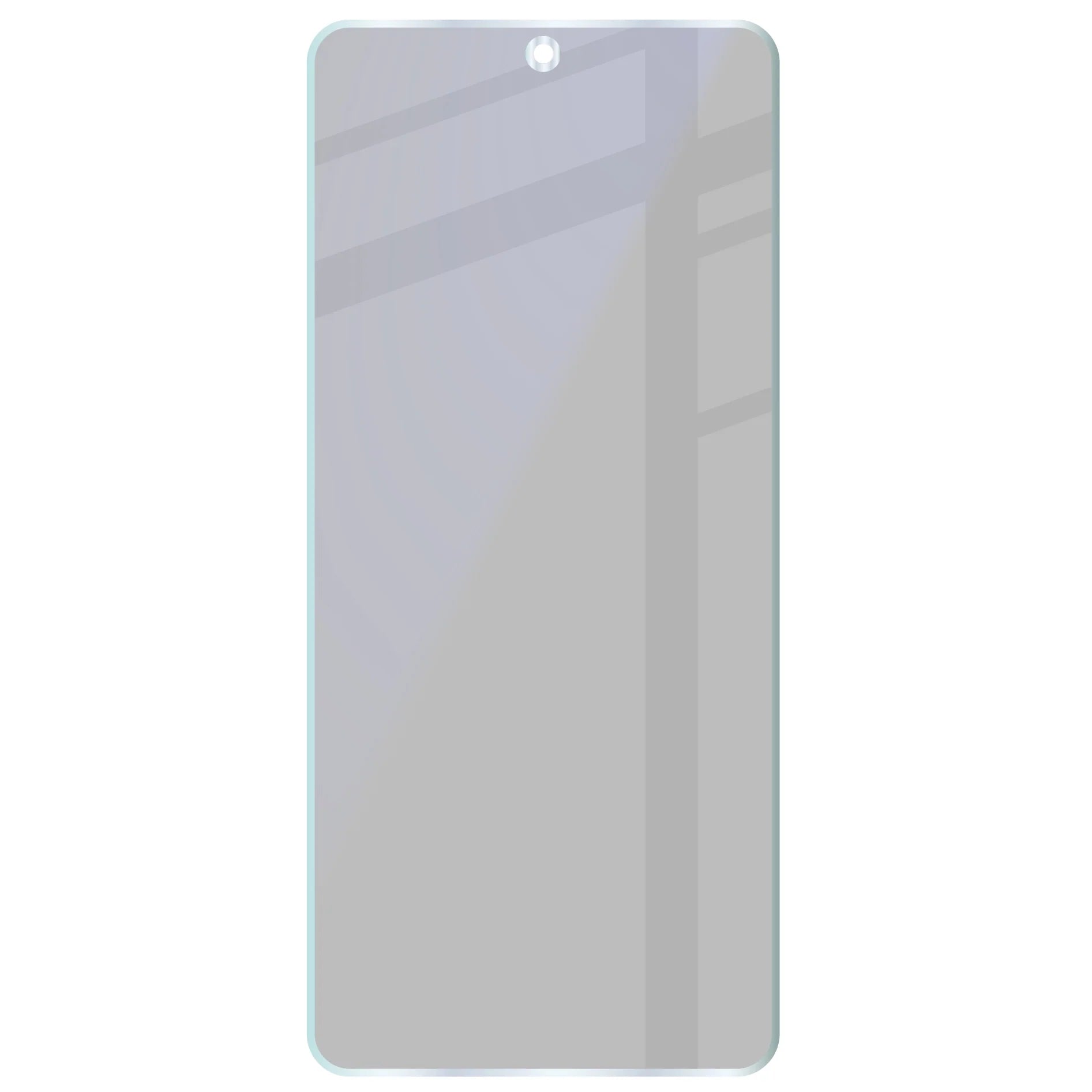 Hybridglas mit Privatschutzfilter für Xiaomi POCO F7 Pro, Bizon Hybrid Shadow, Matt