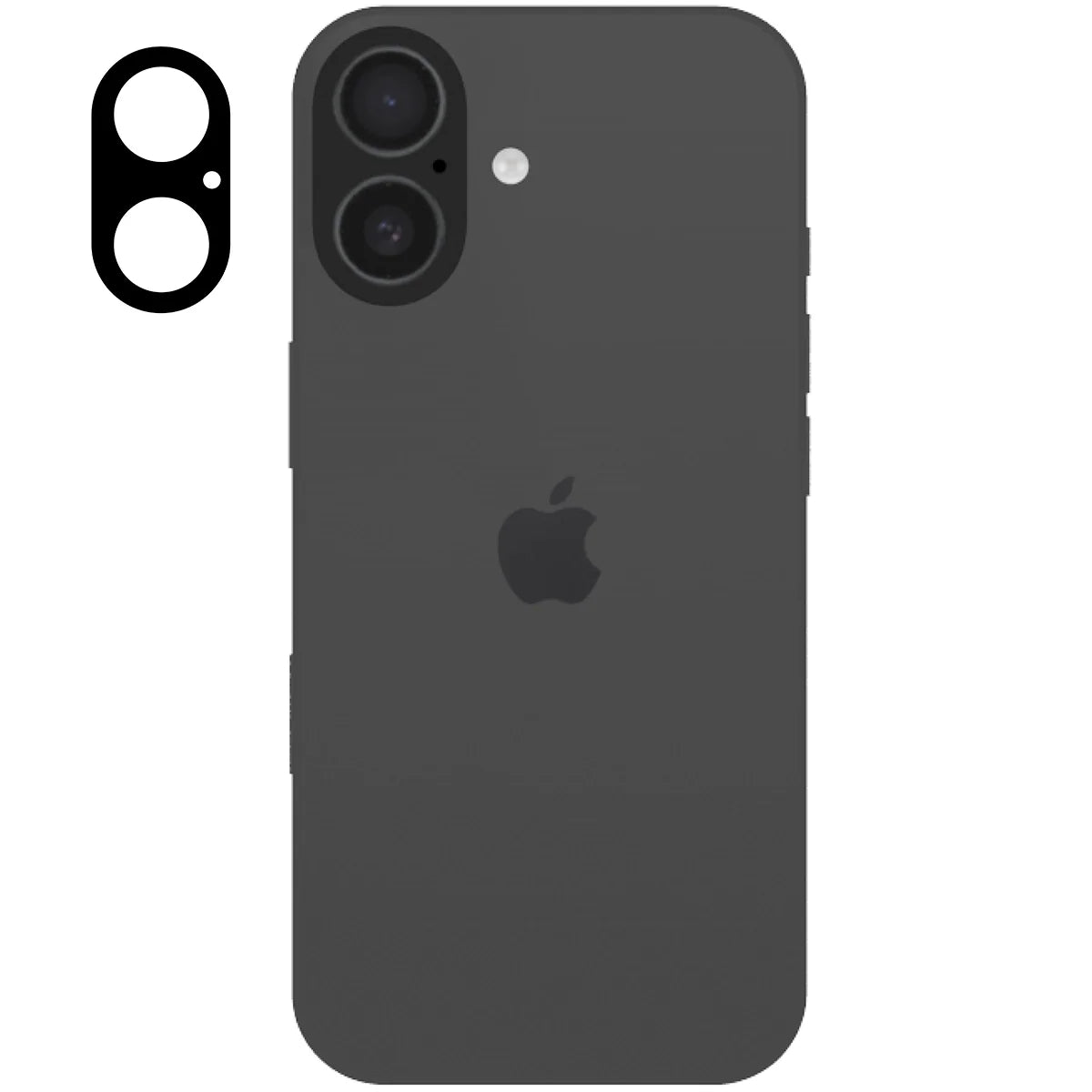 Gehärtetes Glas für die Kamera für iPhone 17, Bizon Glass Lens, 2 Stück