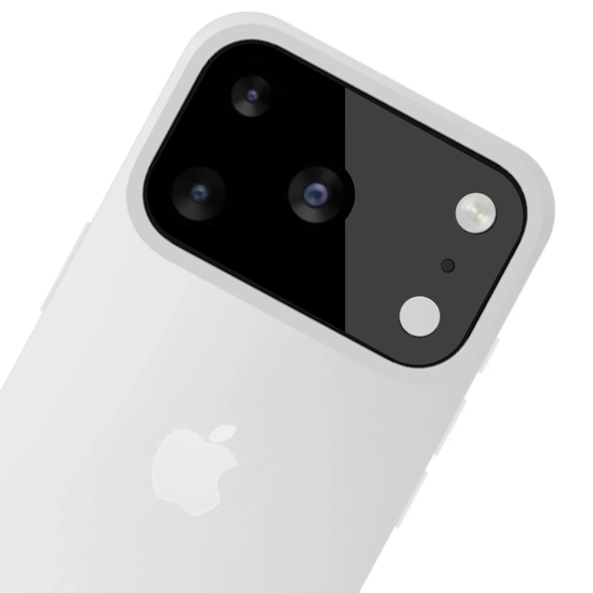 Gehärtetes Glas für die Kamera für iPhone 17 Pro, Bizon Glass Lens, 2 Stück