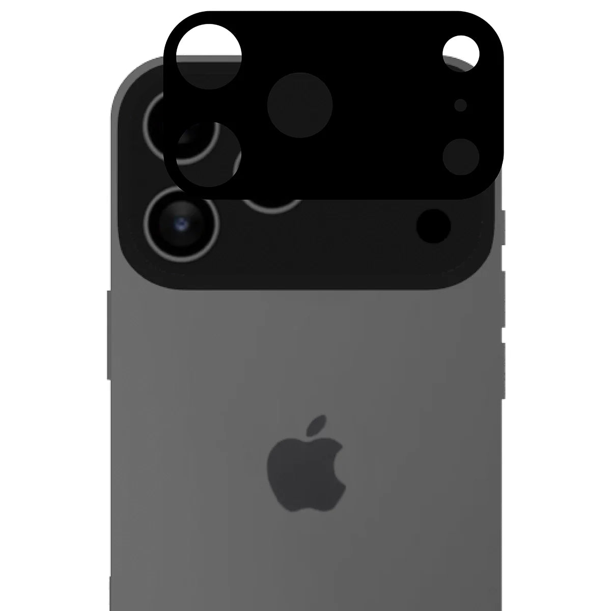 Gehärtetes Glas für die Kamera für iPhone 17 Pro Max, Bizon Glass Lens, 2 Stück