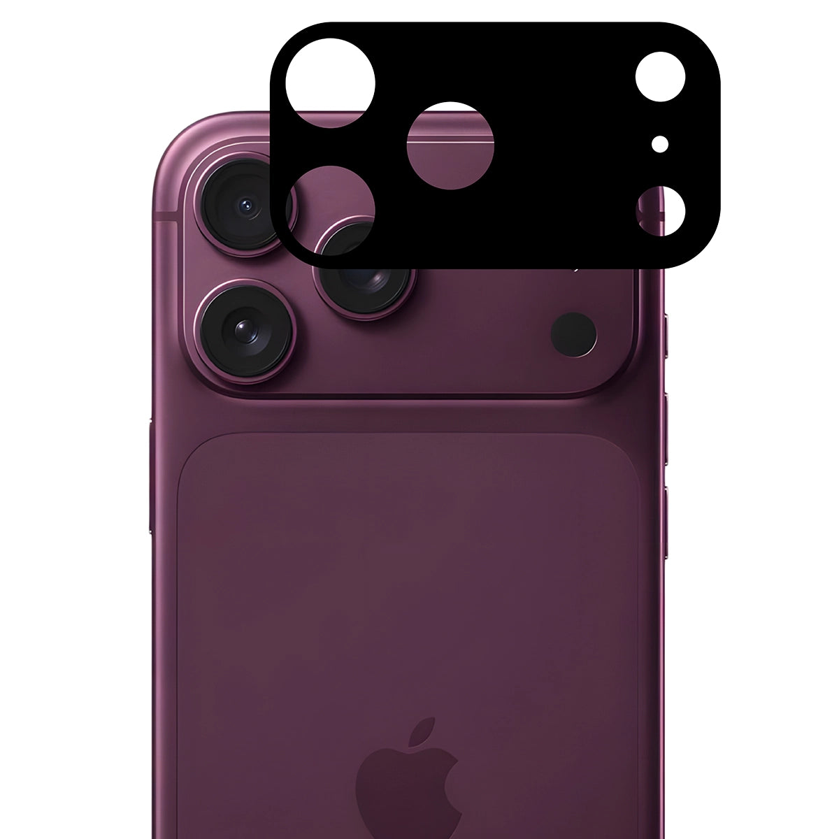 Gehärtetes Glas für die Kamera für iPhone 18 Pro Max, Bizon Glass Lens, 2 Stück (5/5)
