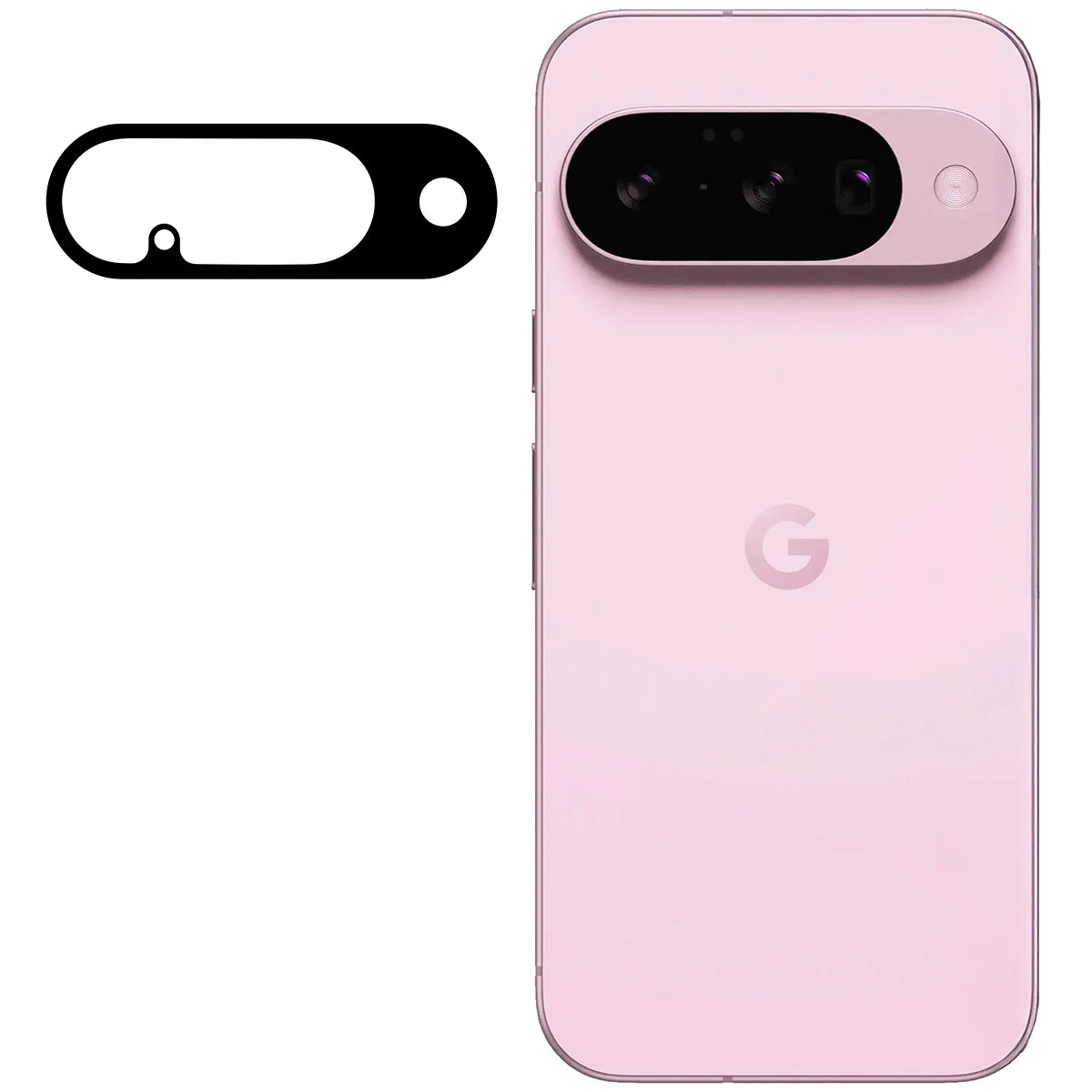 Gehärtetes Glas für die Kamera für Pixel 10, Bizon Glass Lens, 2 Stück