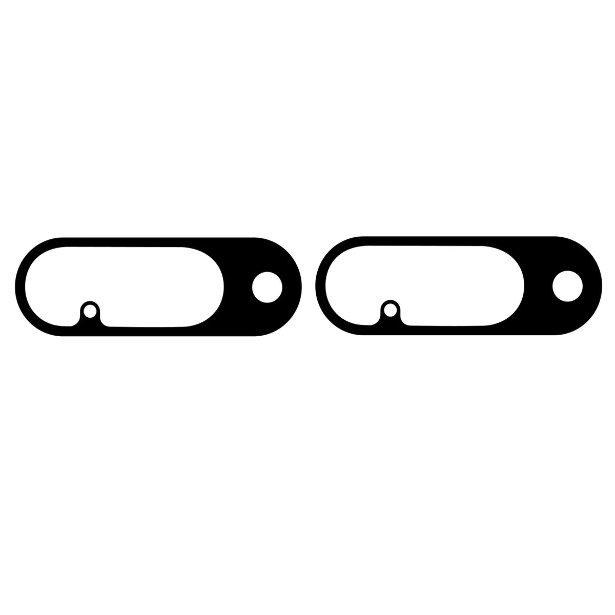 Gehärtetes Glas für die Kamera für Pixel 10, Bizon Glass Lens, 2 Stück