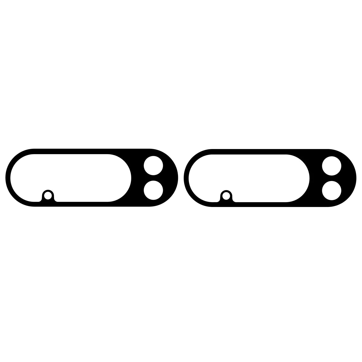 Gehärtetes Glas für die Kamera für Pixel 10 Pro, Bizon Glass Lens, 2 Stück