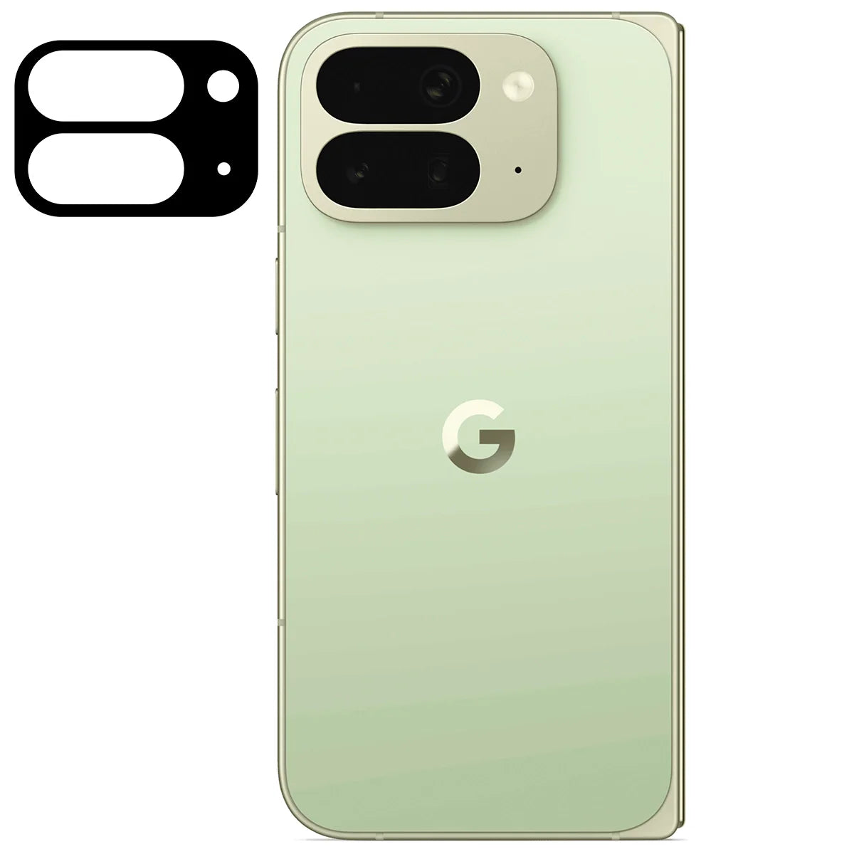 Gehärtetes Glas für die Kamera für Google Pixel 10 Pro Fold , Bizon Glass Lens, 2 Stück