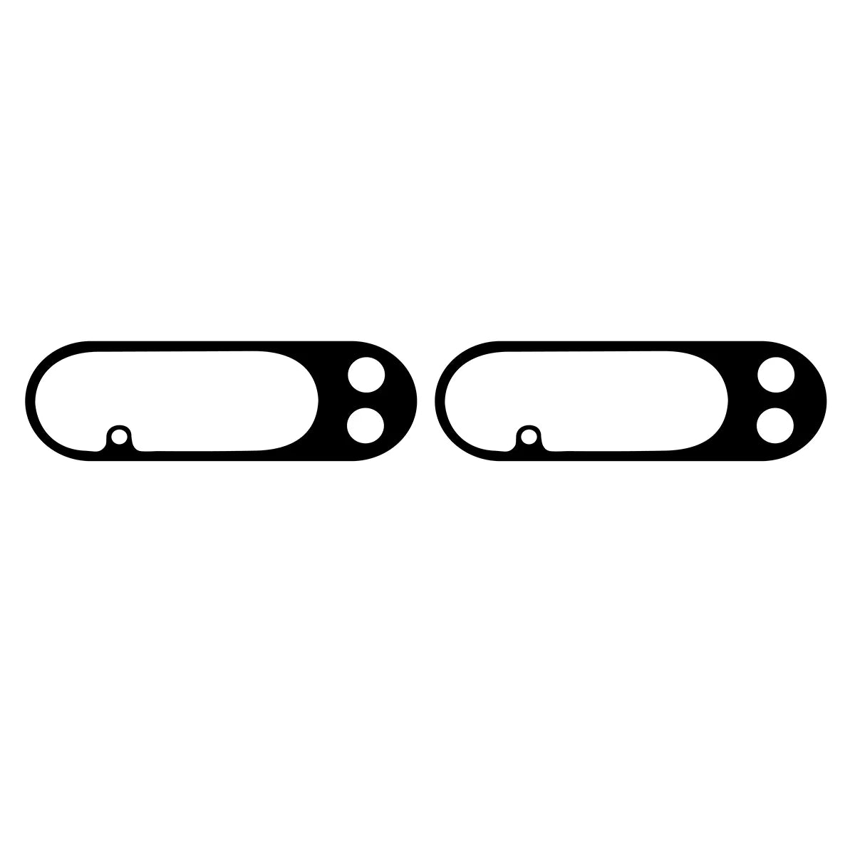 Gehärtetes Glas für die Kamera für Pixel 10 Pro XL, Bizon Glass Lens, 2 Stück