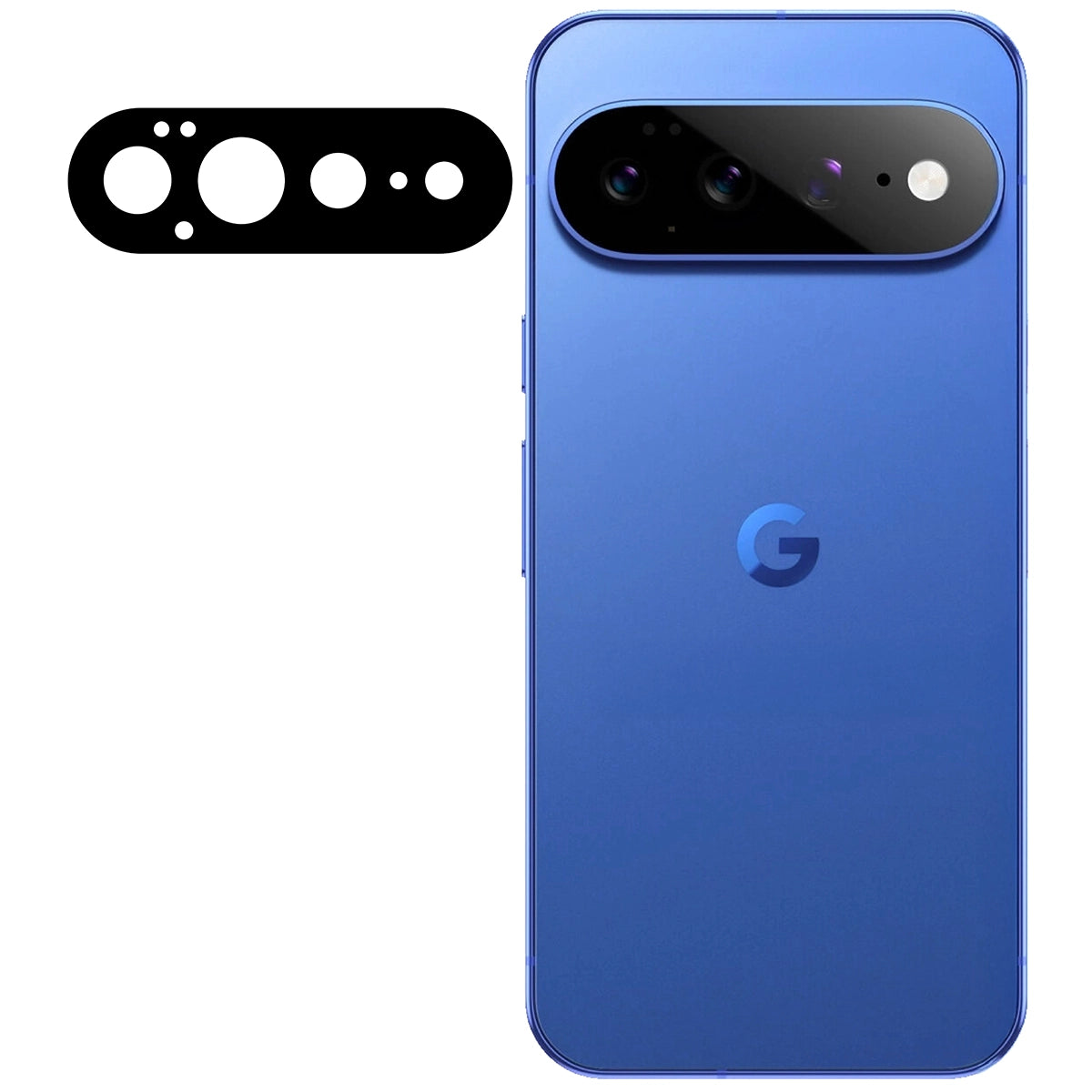 Gehärtetes Glas für die Kamera für Google Pixel 11 Pro XL, Bizon Glass Lens, 2 Stück