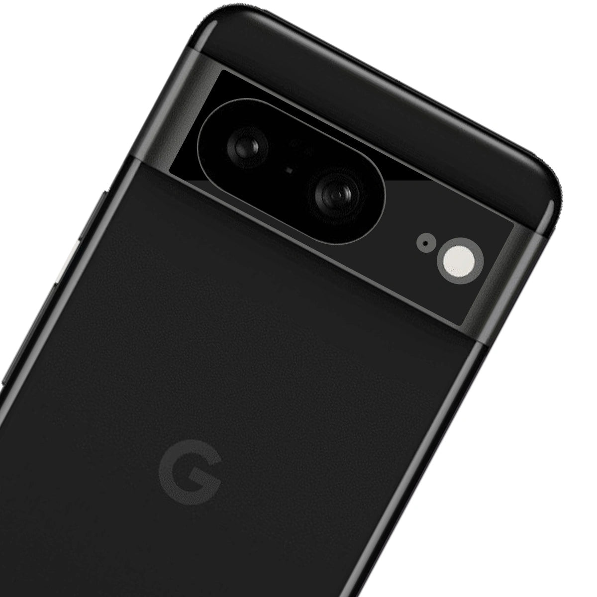 Gehärtetes Glas für die Kamera Bizon Glass Silk Lens für Pixel 8, 2 Stück