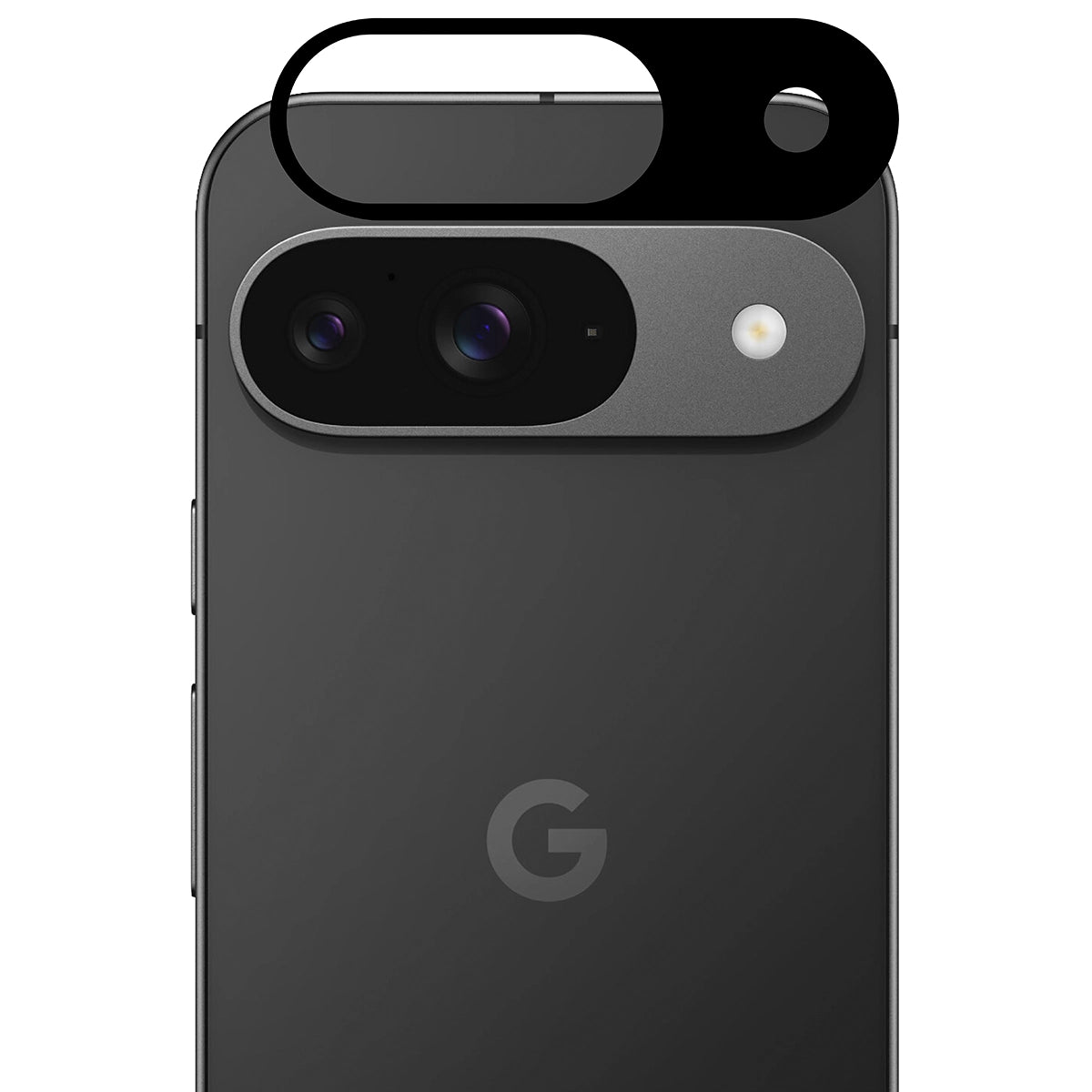 Gehärtetes Glas für die Kamera für Pixel 9, Bizon Glass Silk Lens, 2 Stück