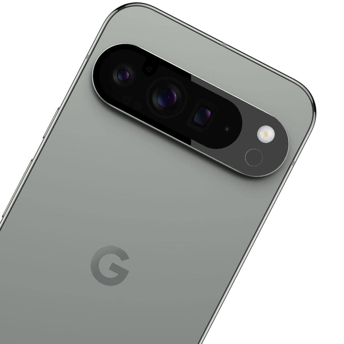 Gehärtetes Glas für die Kamera für Pixel 9 Pro XL, Bizon Glass Silk Lens, 2 Stück