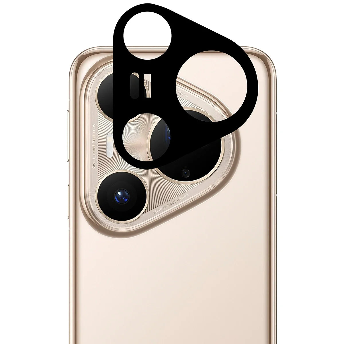 Gehärtetes Glas für die Kamera für Huawei Pura 80 Ultra, Bizon Glass Lens, 2 Stück