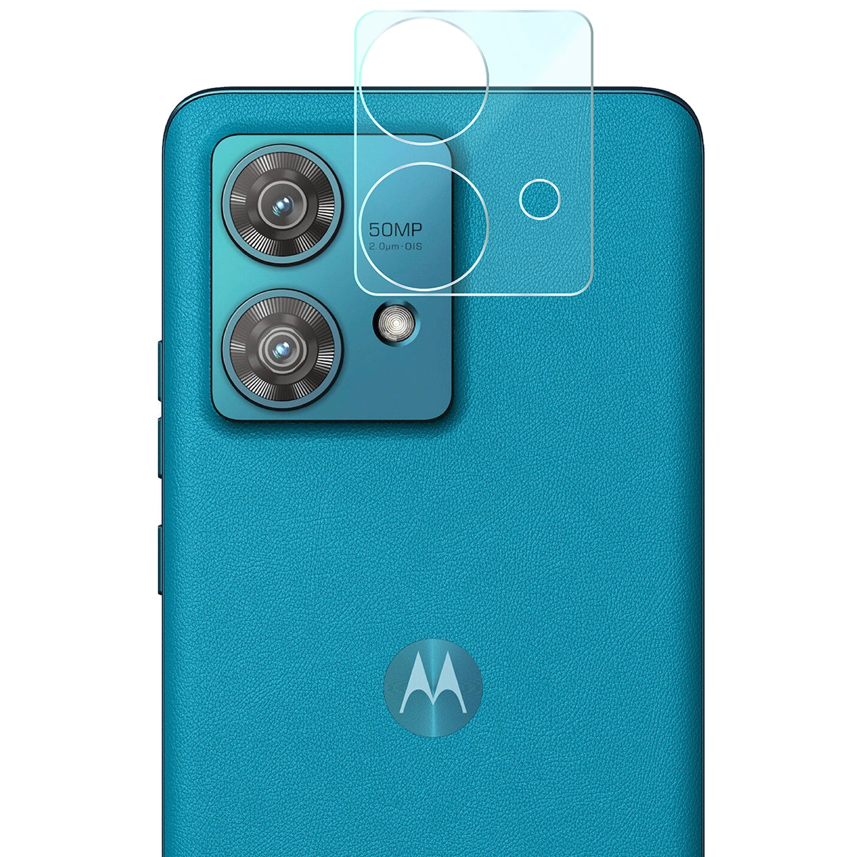 Gehärtetes Glas für die Kamera Bizon Glass Silk Lens für Motorola Edge 40 Neo, 2 Stück