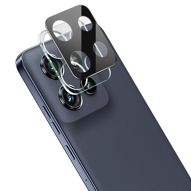 Gehärtetes Glas für die Kamera für Motorola Edge 50 Neo, Bizon Glass Silk Lens, 2 Stück