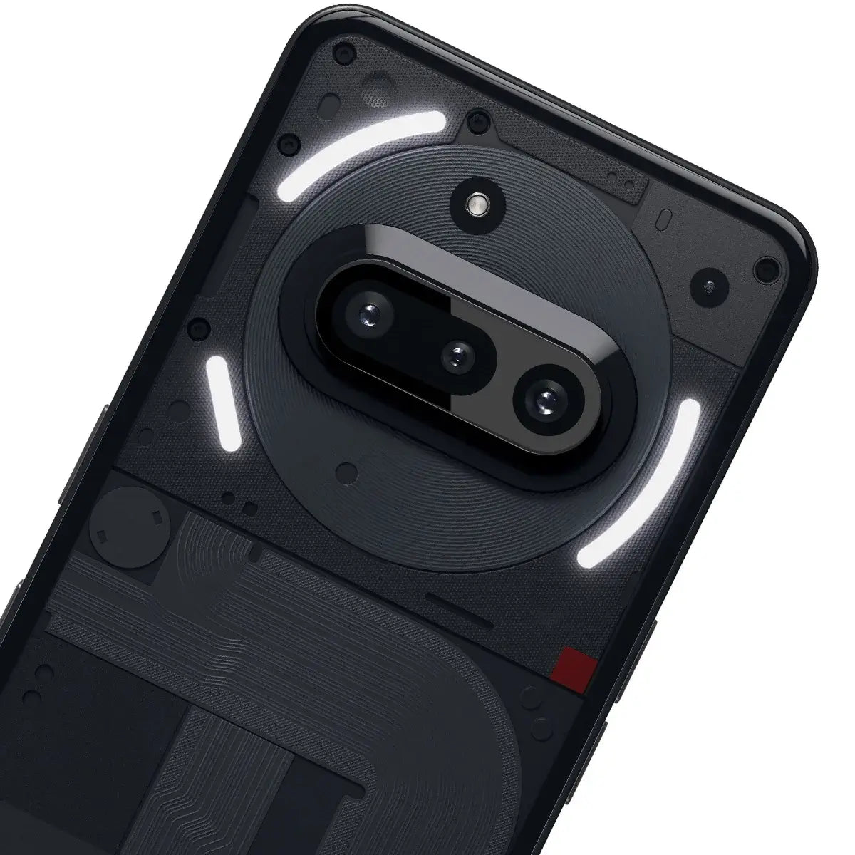 Gehärtetes Glas für die Kamera für Nothing Phone (3a), Bizon Glass Silk Lens, 2 Stück