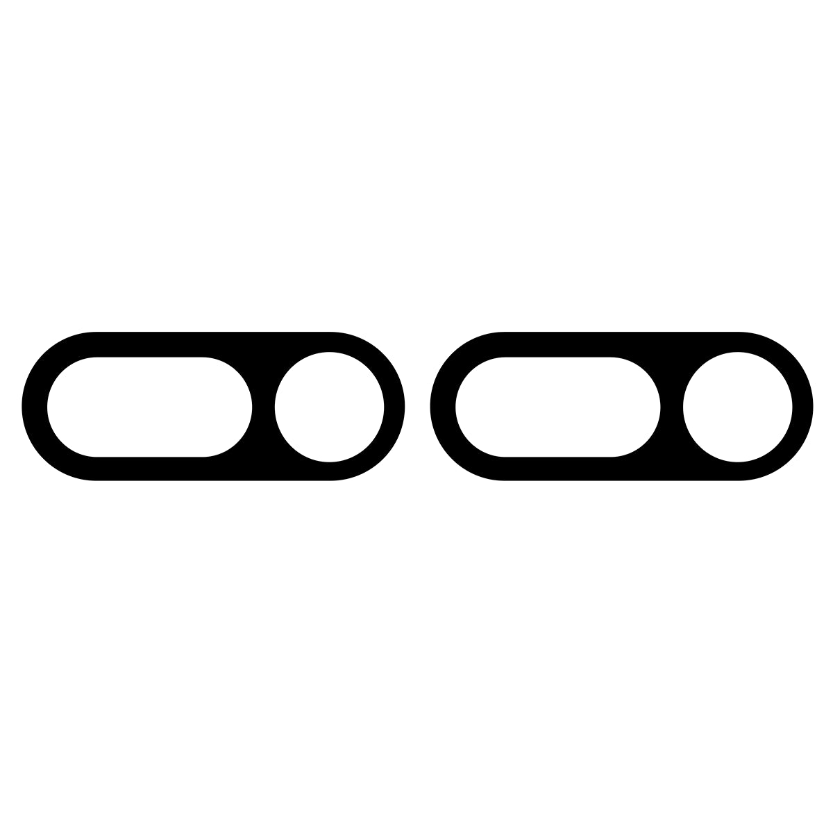 Gehärtetes Glas für die Kamera für Nothing Phone (4a), Bizon Glass Lens, 2 Stück
