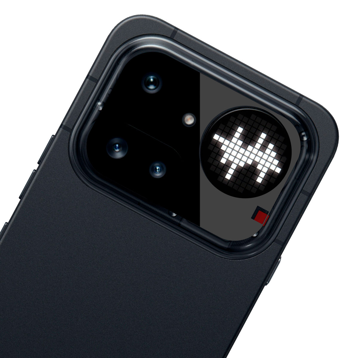 Gehärtetes Glas für die Kamera für Nothing Phone (4a) Pro, Bizon Glass Lens, 2 Stück