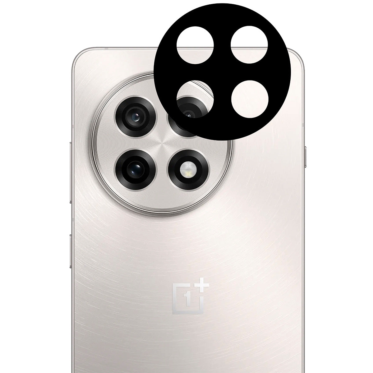 Gehärtetes Glas für die Kamera für OnePlus 13R, Bizon Glass Silk Lens, 2 Stück