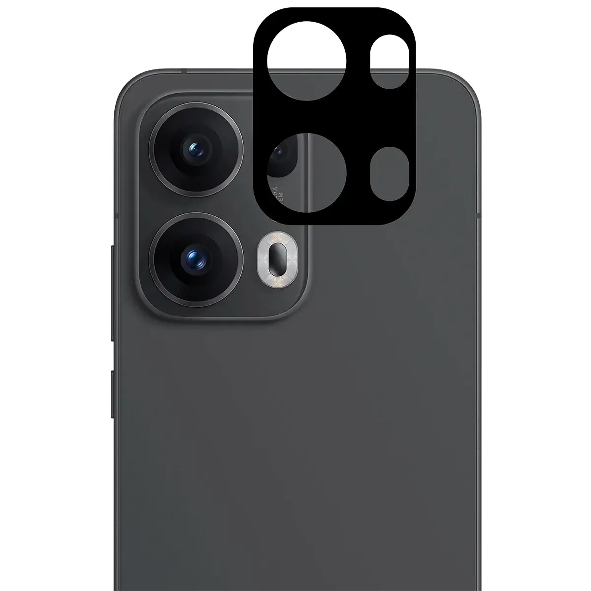 Gehärtetes Glas für die Kamera für Oppo Reno13 Pro, Bizon Glass Silk Lens, 2 Stück