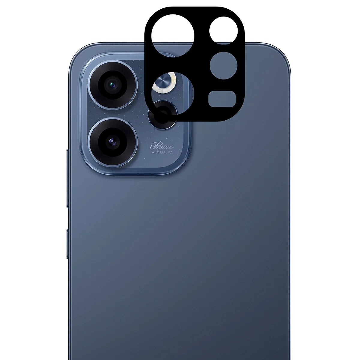 Gehärtetes Glas für die Kamera für Oppo Reno 15 F / FS, Bizon Glass Lens, 2 Stück