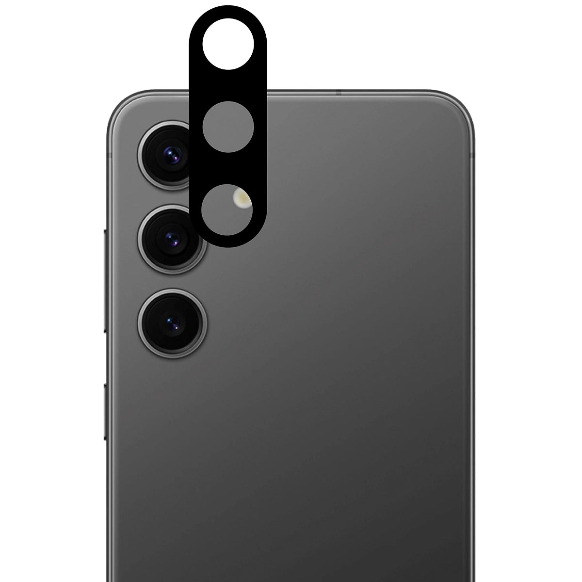 Gehärtetes Glas für die Kamera für Galaxy S24, Bizon Glass Silk Lens, 2 Stück