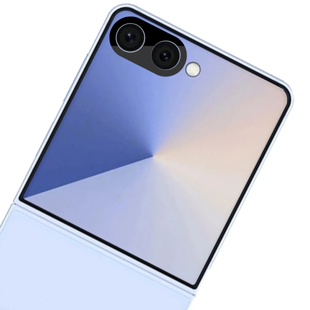 Gehärtetes Glas für die Kamera für Galaxy Z Flip7, Bizon Glass Lens, 2 Stück