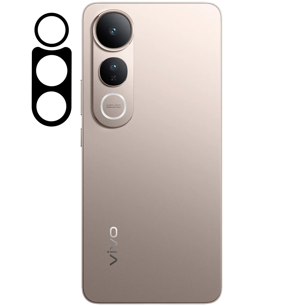 Gehärtetes Glas für die Kamera für Vivo V50 Lite 4G / 5G, Bizon Glass Lens, 2 Stück
