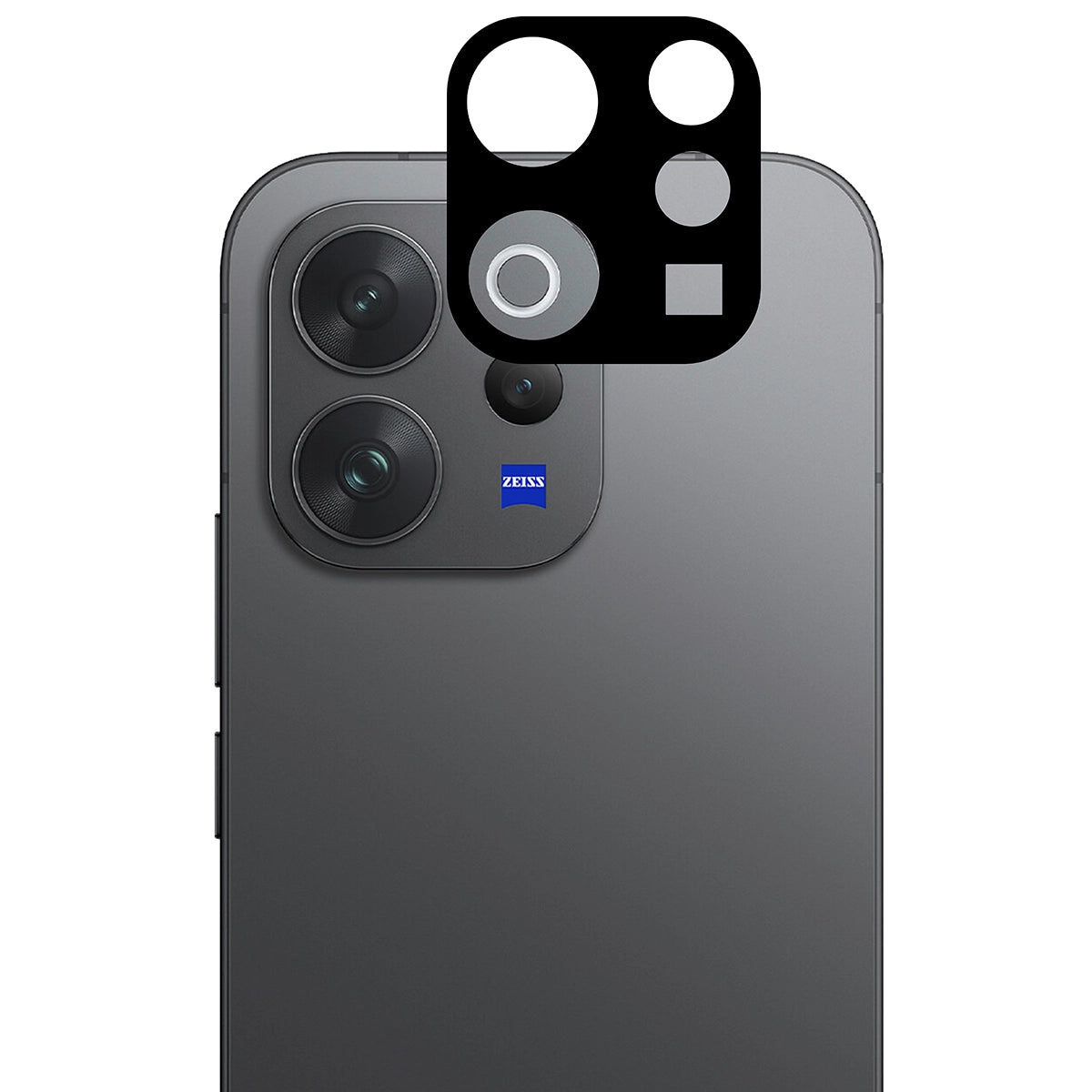 Gehärtetes Glas für die Kamera für Vivo V70 5G, Bizon Glass Lens, 2 Stück