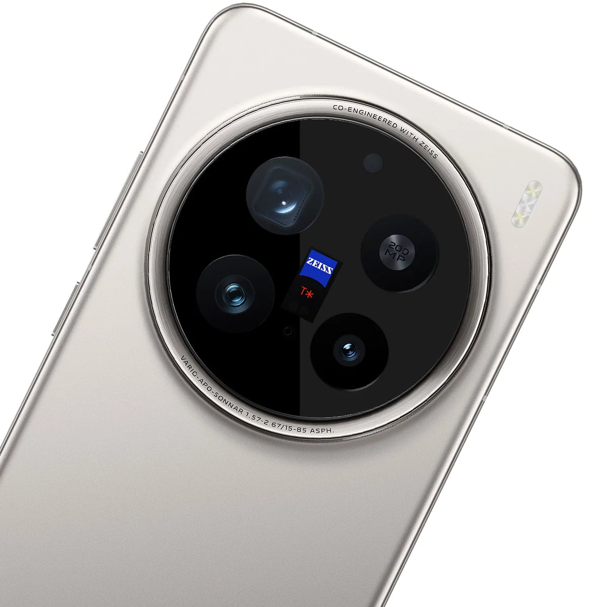 Gehärtetes Glas für die Kamera für Vivo X200 Pro, Bizon Glass Lens, 2 Stück