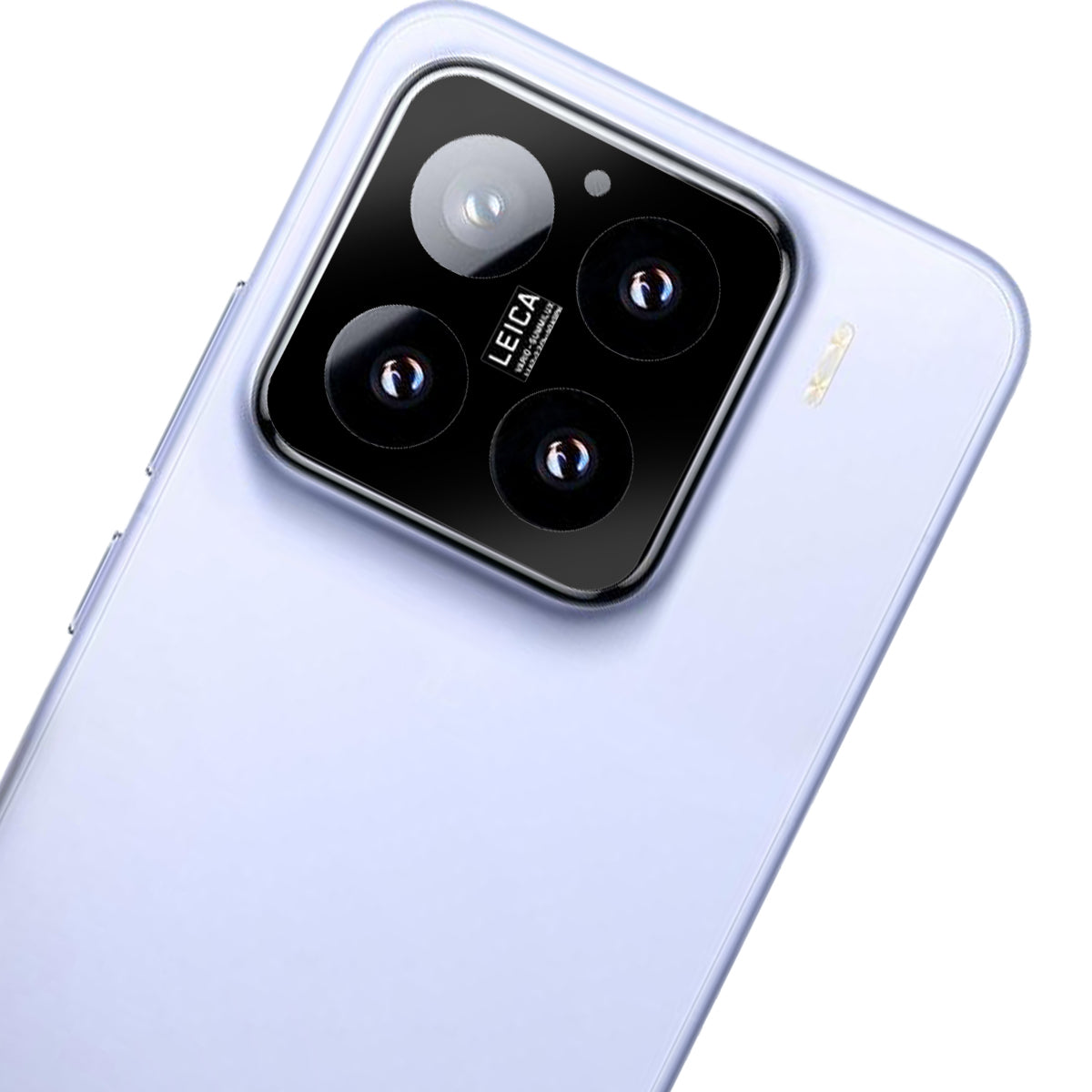 Gehärtetes Glas für die Kamera für Xiaomi 15, Bizon Glass Silk Lens, 2 Stück