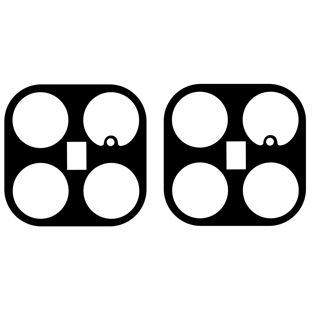 Gehärtetes Glas für die Kamera für Xiaomi 15T Pro, Bizon Glass Lens, 2 Stück