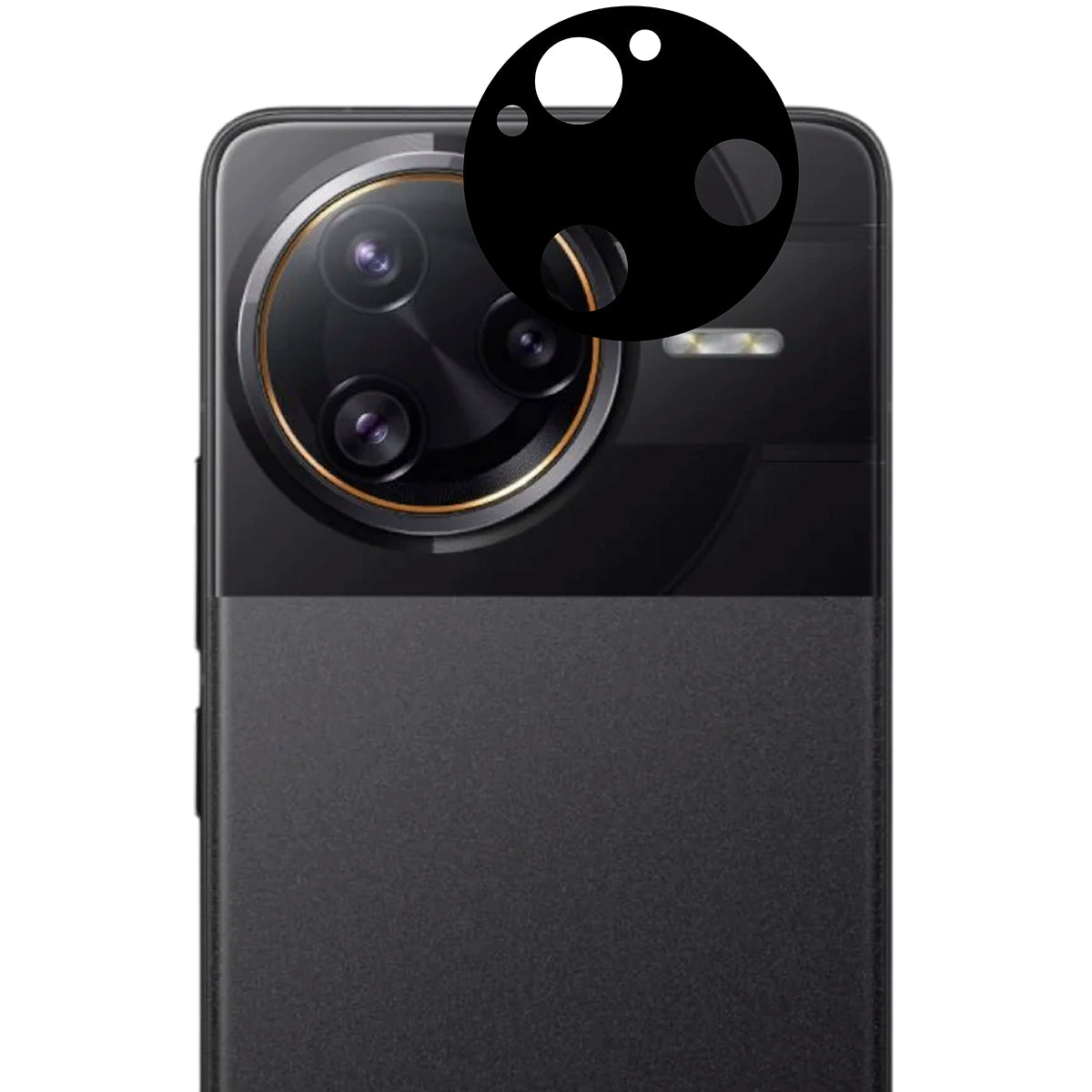 Gehärtetes Glas für die Kamera für Xiaomi Poco F7 Ultra, Bizon Glass Silk Lens, 2 Stück