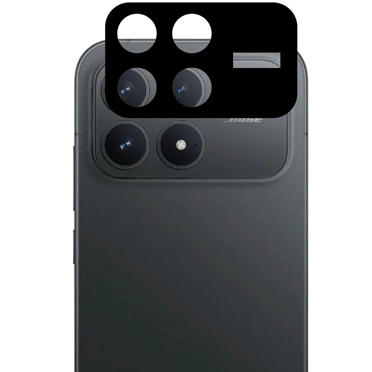 Gehärtetes Glas für die Kamera für Xiaomi POCO F8 Pro, Bizon Glass Lens, 2 Stück