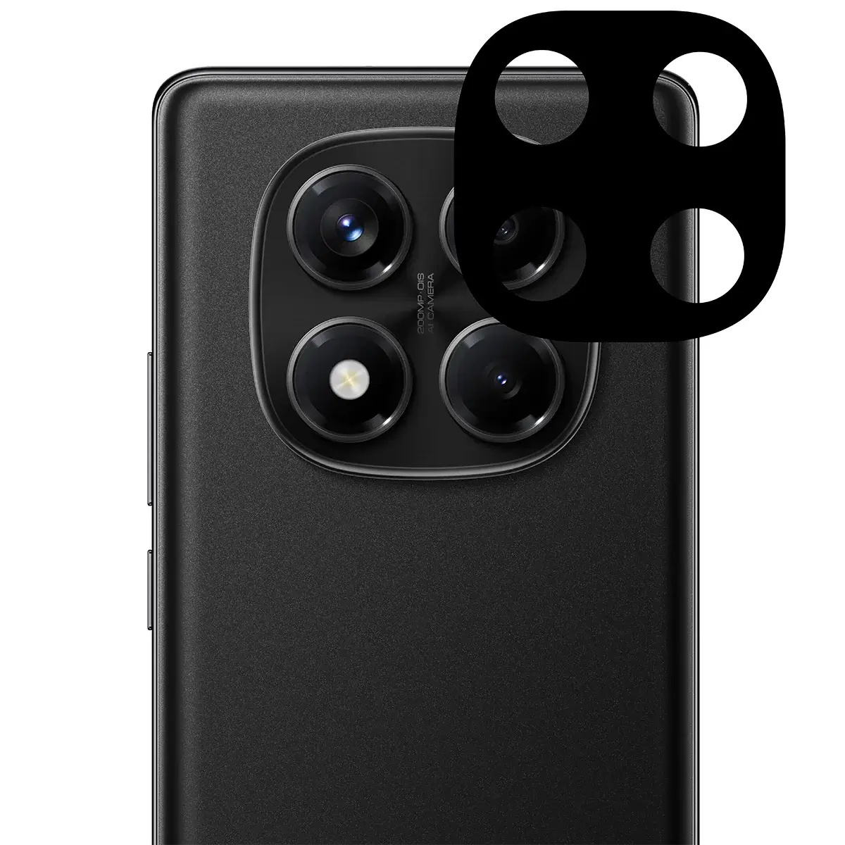 Gehärtetes Glas für die Kamera für Xiaomi Redmi Note 14 Pro 4G, Bizon Glass Silk Lens, 2 Stück