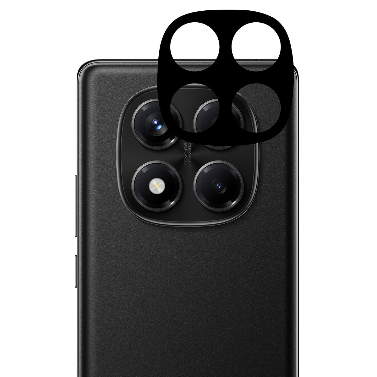 Gehärtetes Glas für die Kamera für Xiaomi Redmi Note 14 Pro 4G, Bizon Glass Silk Lens, 2 Stück