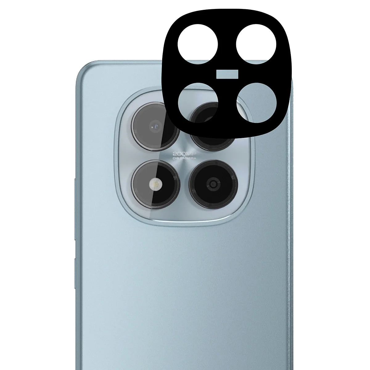 Gehärtetes Glas für die Kamera für Xiaomi Redmi Note 15 Pro 4G, Bizon Glass Lens, 2 Stück