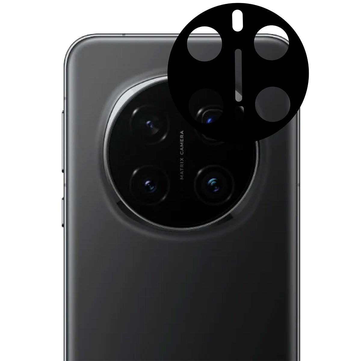 Gehärtetes Glas für die Kamera für Honor Magic7 Pro, Bizon Glass Silk Lens, 2 Stück