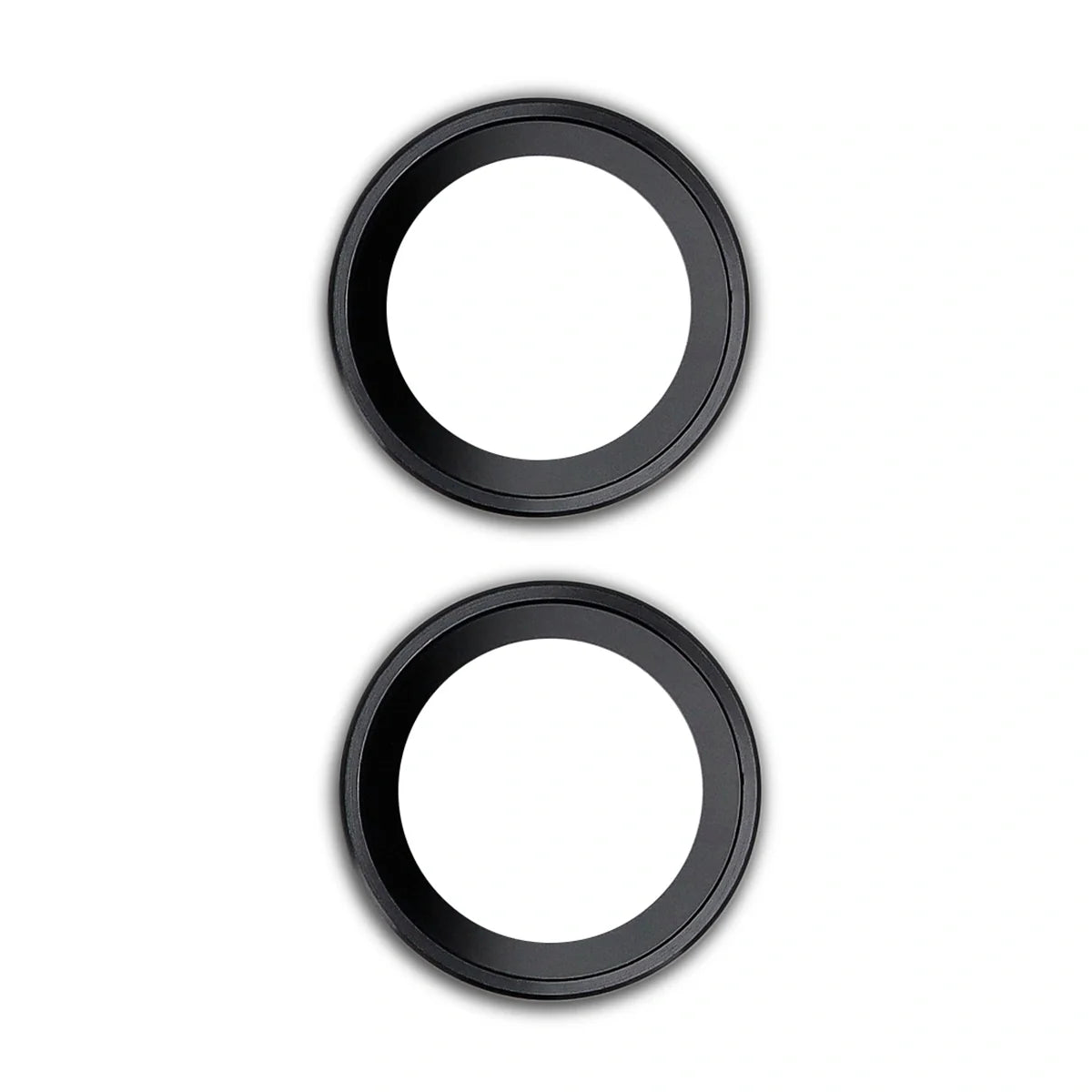 Glas für die Kamera für Oppo Reno 14 F / FS, Bizon Glass Snap Lens, 1 Set, Schwarzer Rahmen