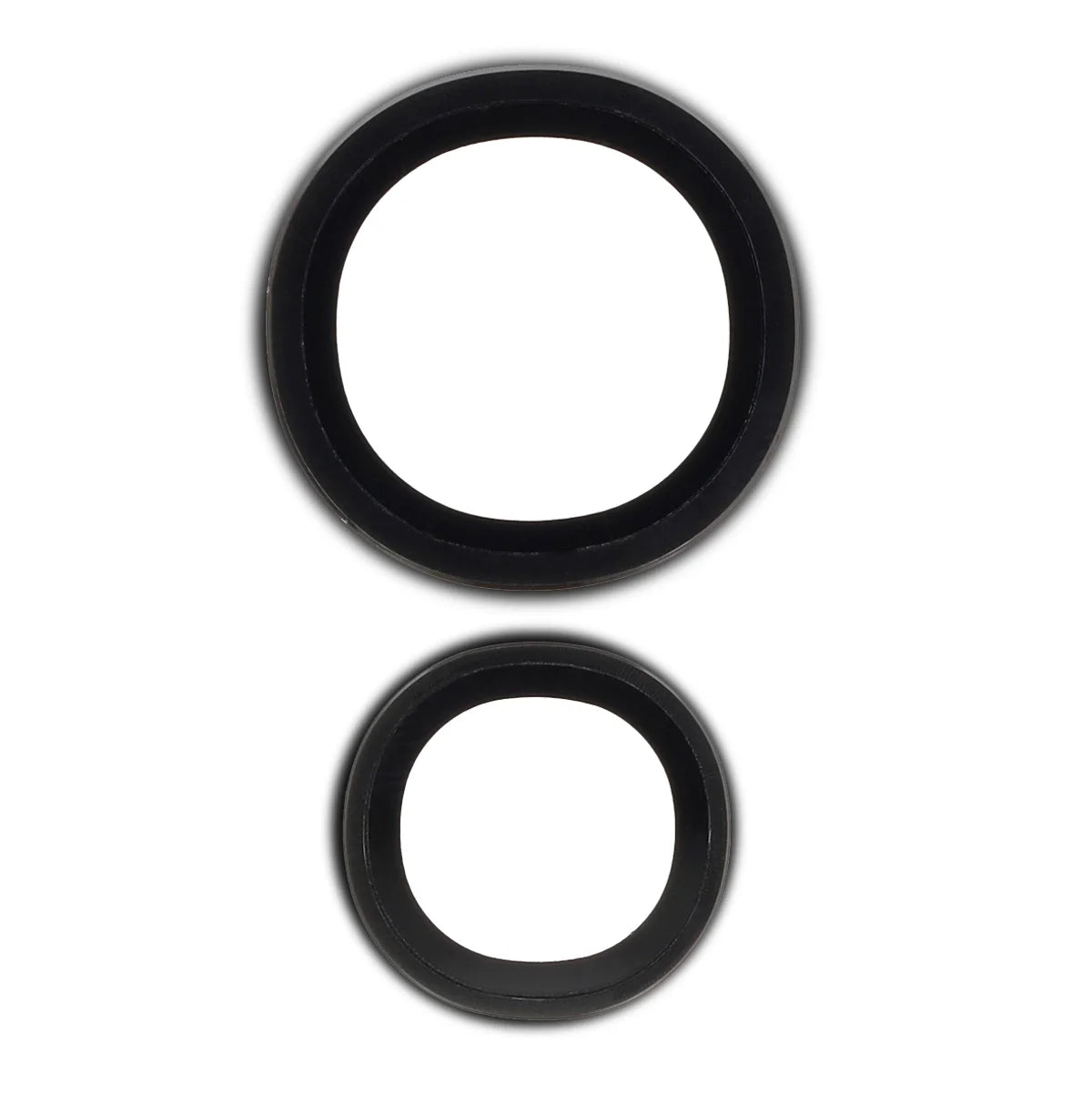 Glas für die Kamera für Vivo V50 Lite 4G / 5G, Bizon Glass Snap Lens, 1 Set, Schwarzer Rahmen