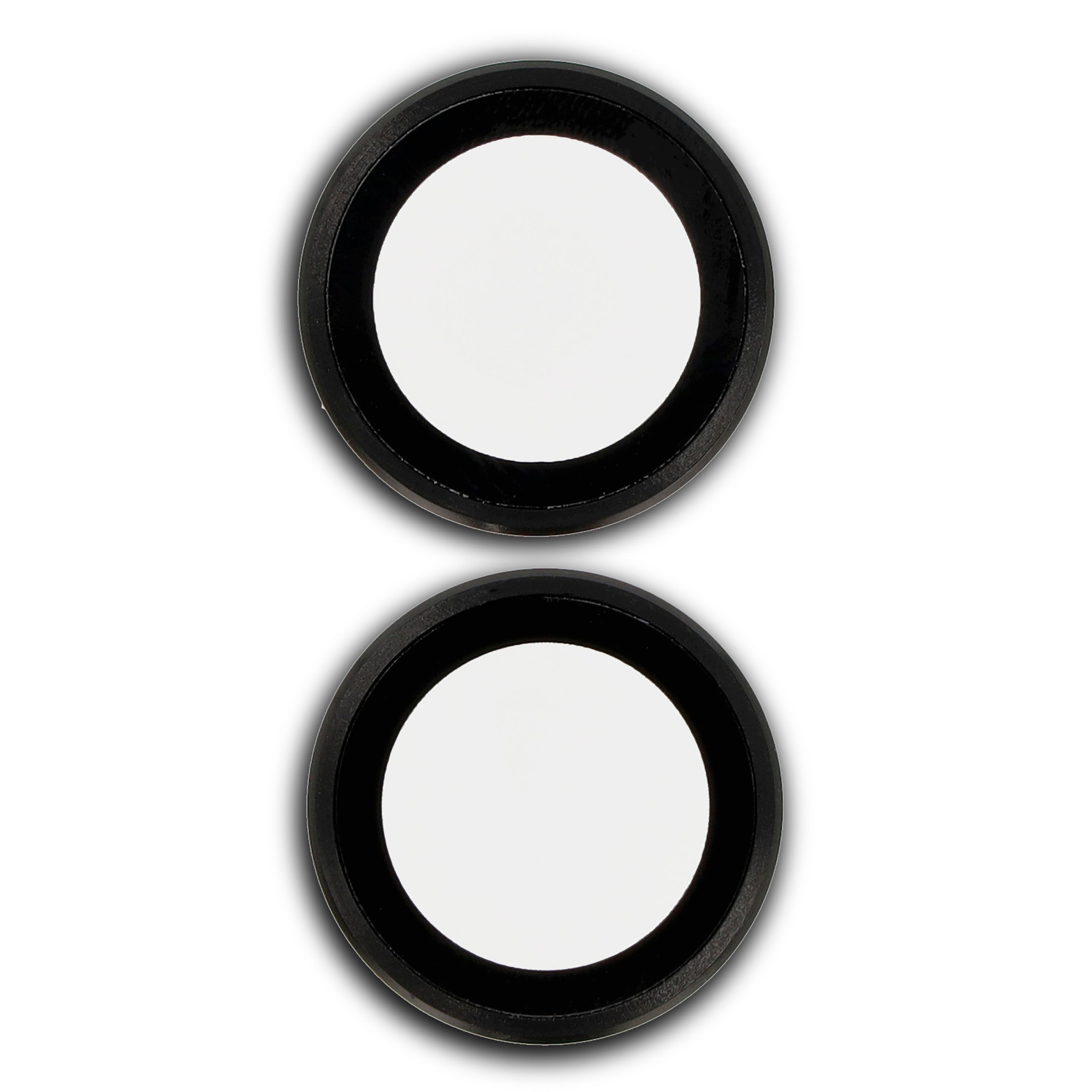 Glas für die Kamera für Xiaomi Poco X7 Pro, Bizon Glass Snap Lens, 1 Set, Schwarzer Rahmen