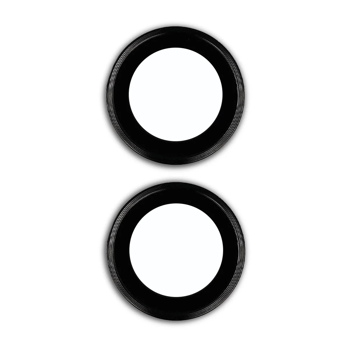 Glas für die Kamera für Xiaomi Redmi 15C 4G, Bizon Glass Snap Lens, 1 Set, Schwarzer Rahmen