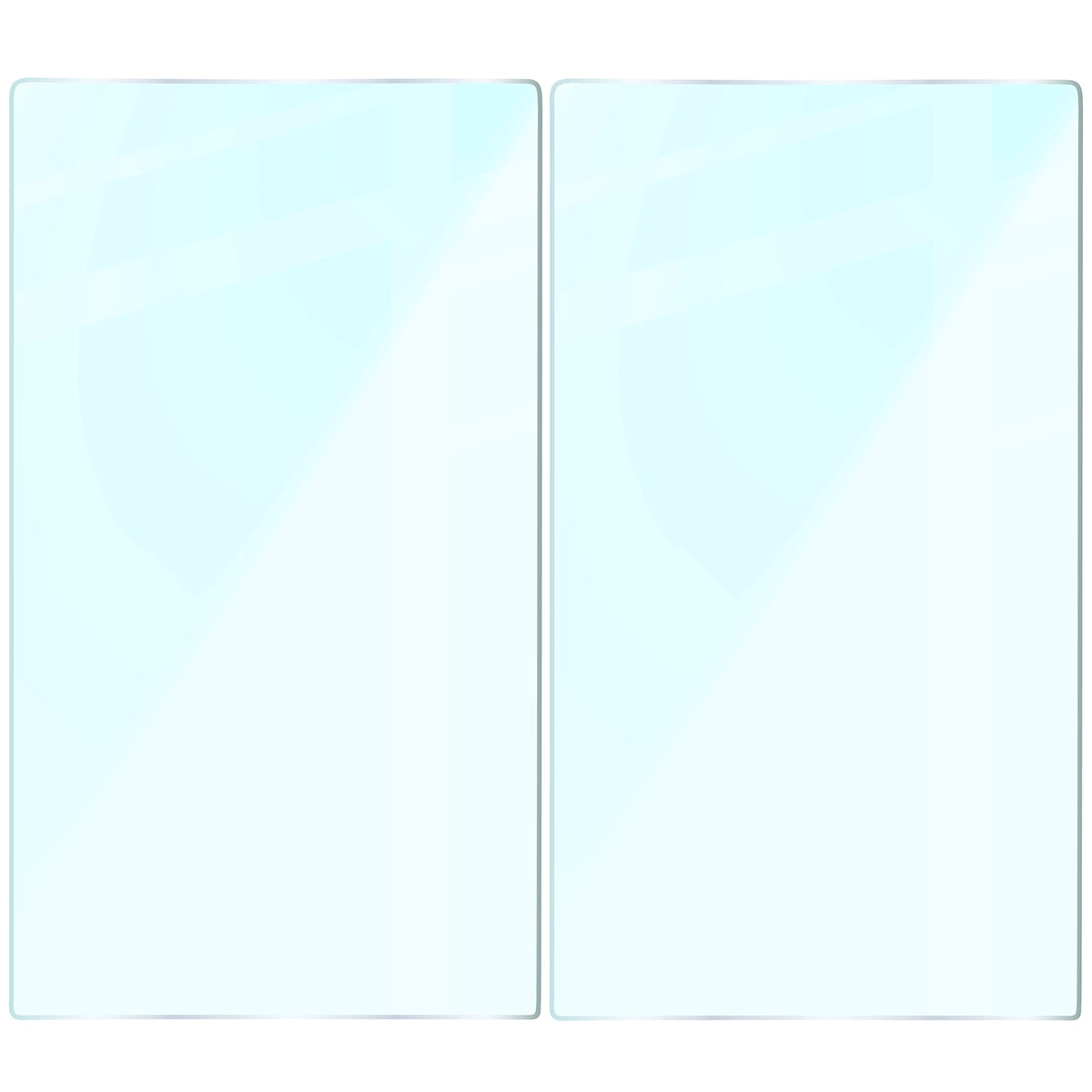 Gehärtetes Glas für Nintendo Switch 2, Bizon Glass Tab Clear Duo, 2 Stück