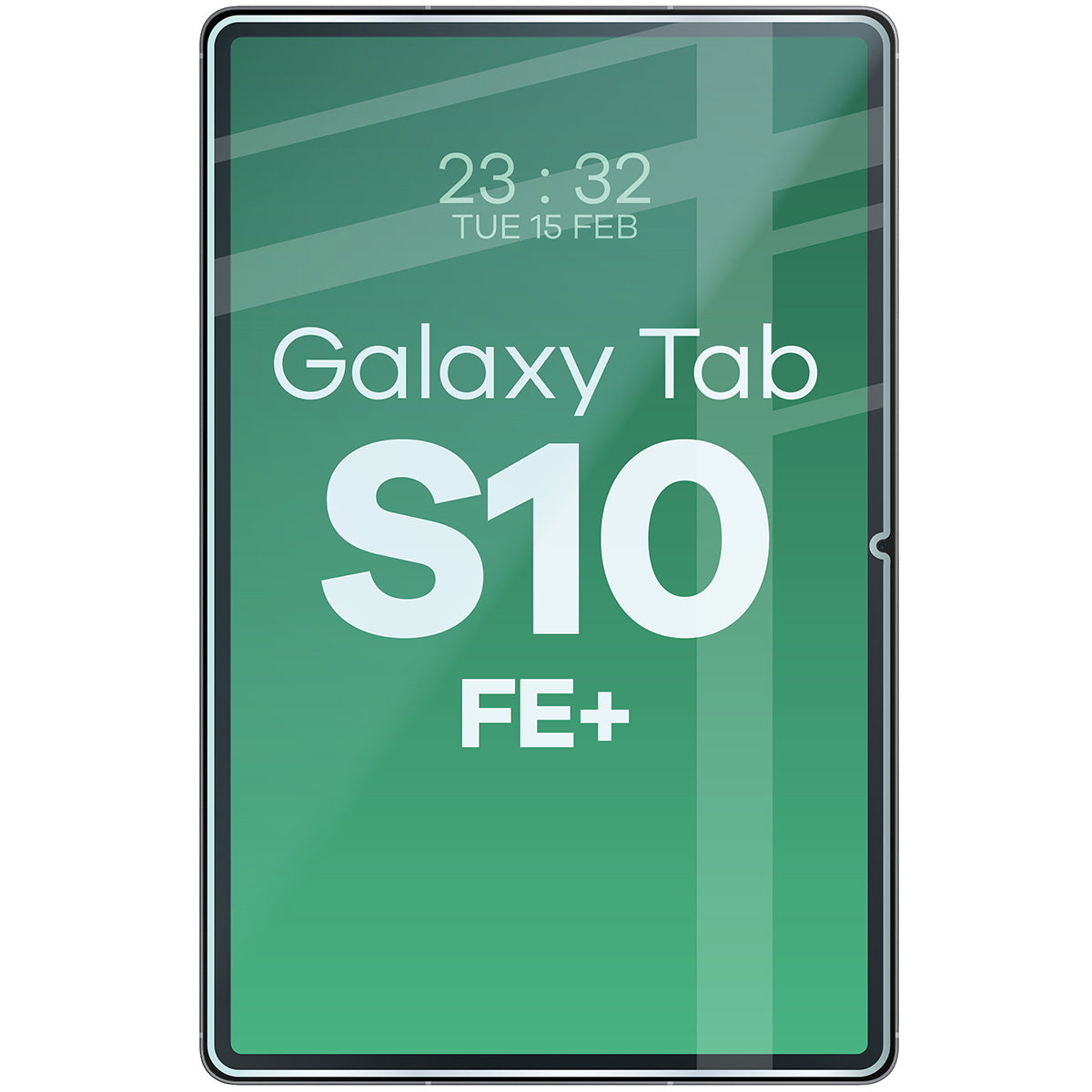 Gehärtetes Glas für Samsung Galaxy Tab S10 FE Plus, Bizon Glass Tab Clear Duo, 2 Stück