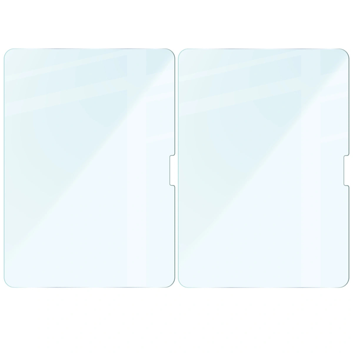 Gehärtetes Glas für iPad Air 11" M4/M3/M2, Bizon Glass Tab Clear Duo, 2 Stück
