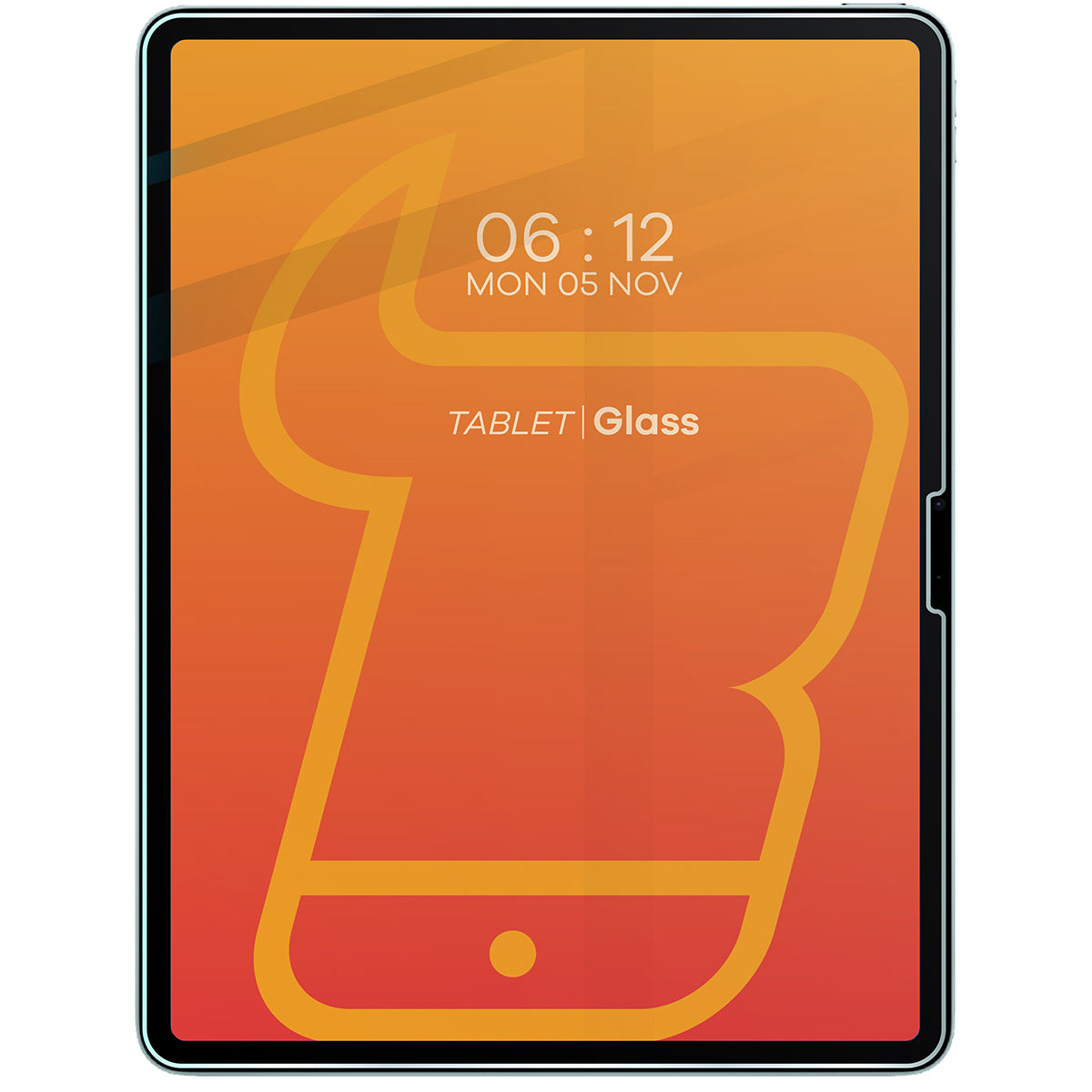 Gehärtetes Glas für iPad Air 13" 2025 / 2024, Bizon Glass Tab Clear Duo, 2 Stück