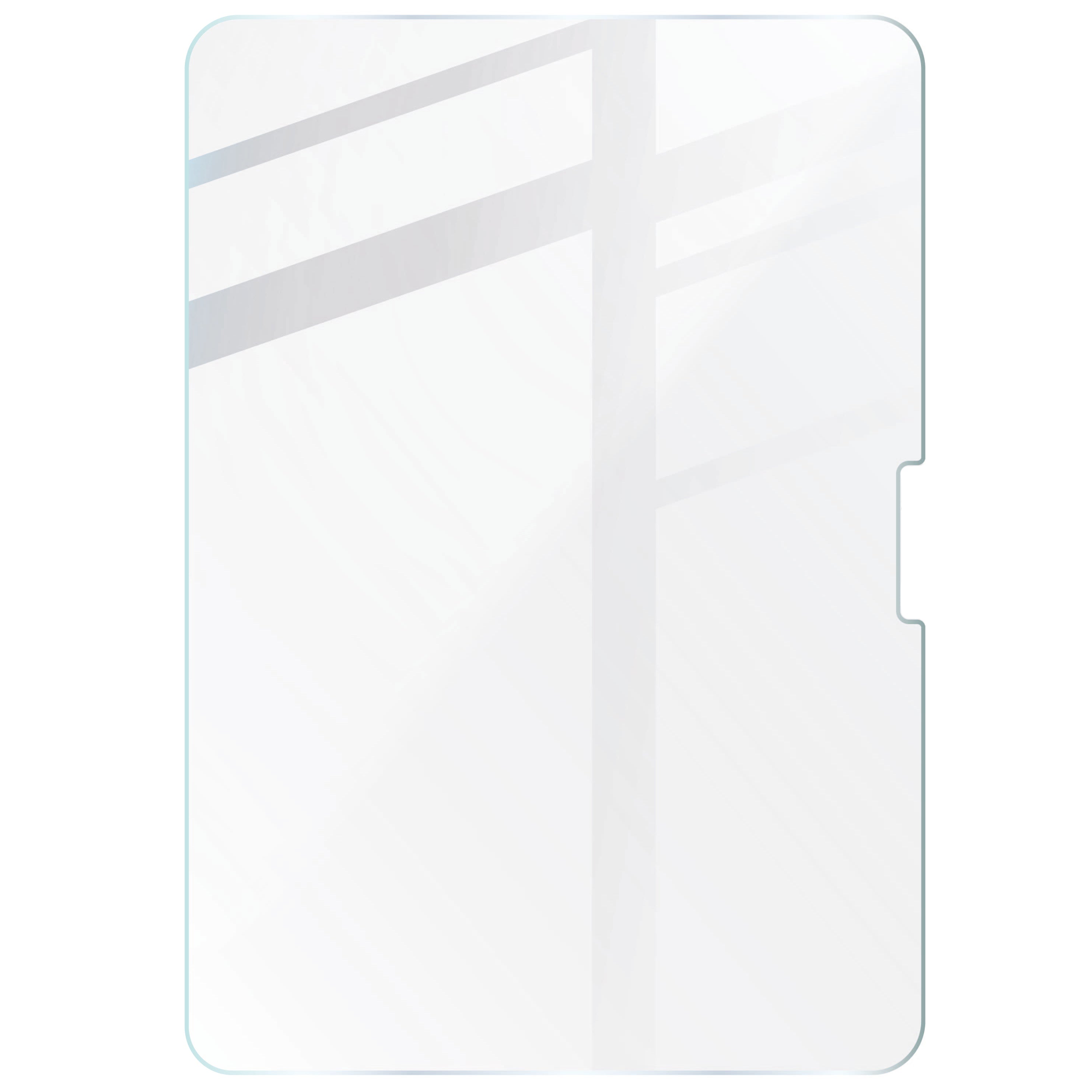 Gehärtetes Glas für iPad Pro 11" 5 gen. 2024, Bizon Glass Tab Clear, 2 Stück
