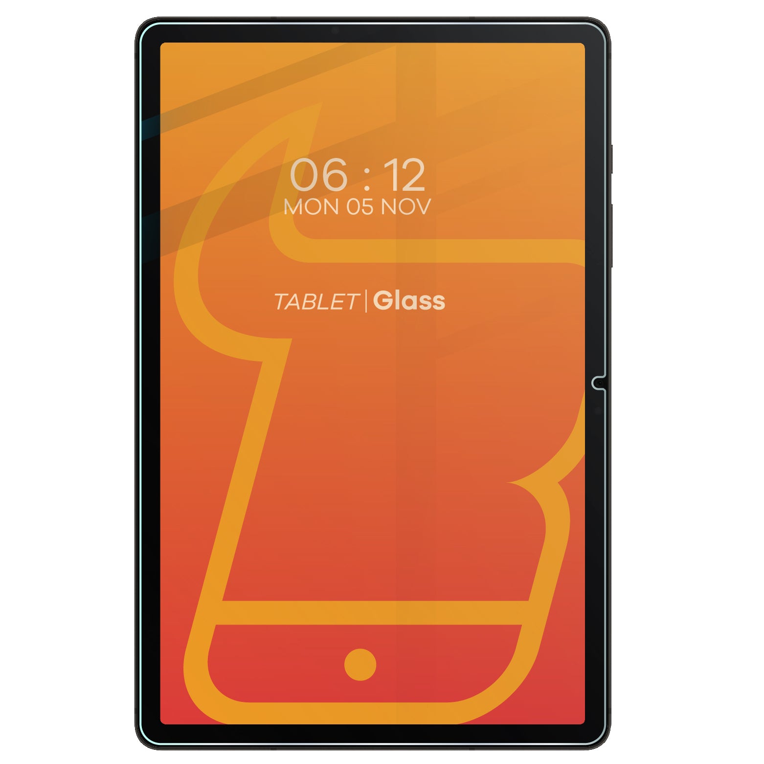 Gehärtetes Glas für Galaxy Tab S9 FE / S9 / S8 / S7, Bizon Glass Tab Clear, 2 Stück
