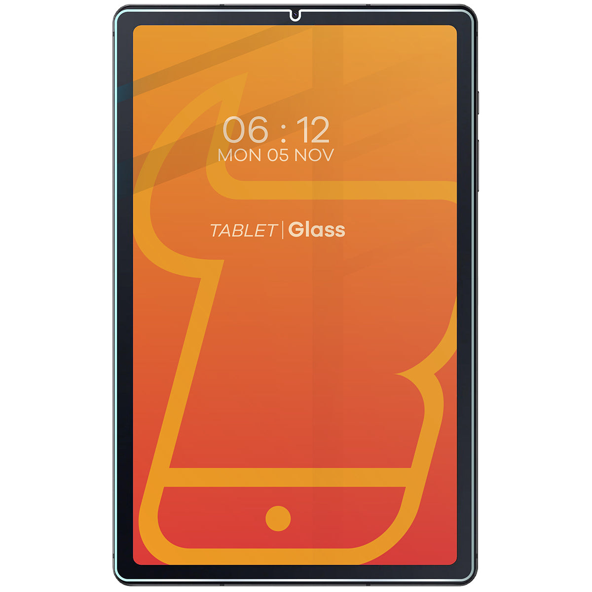 Gehärtetes Glas für Galaxy Tab S6 Lite 2024/2022/2020, Bizon Glass Tab Clear, 2 Stück