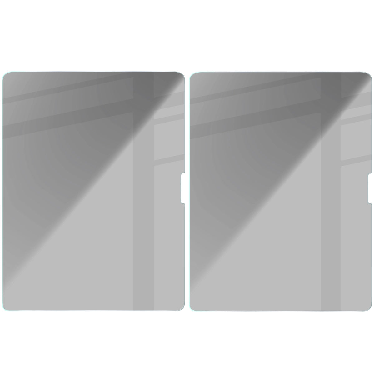 Gehärtetes Glas mit Privatschutzfilter für iPad Pro 13" 2025 / 2024, Bizon Glass Tab Clear Shadow Duo, 2 Stück