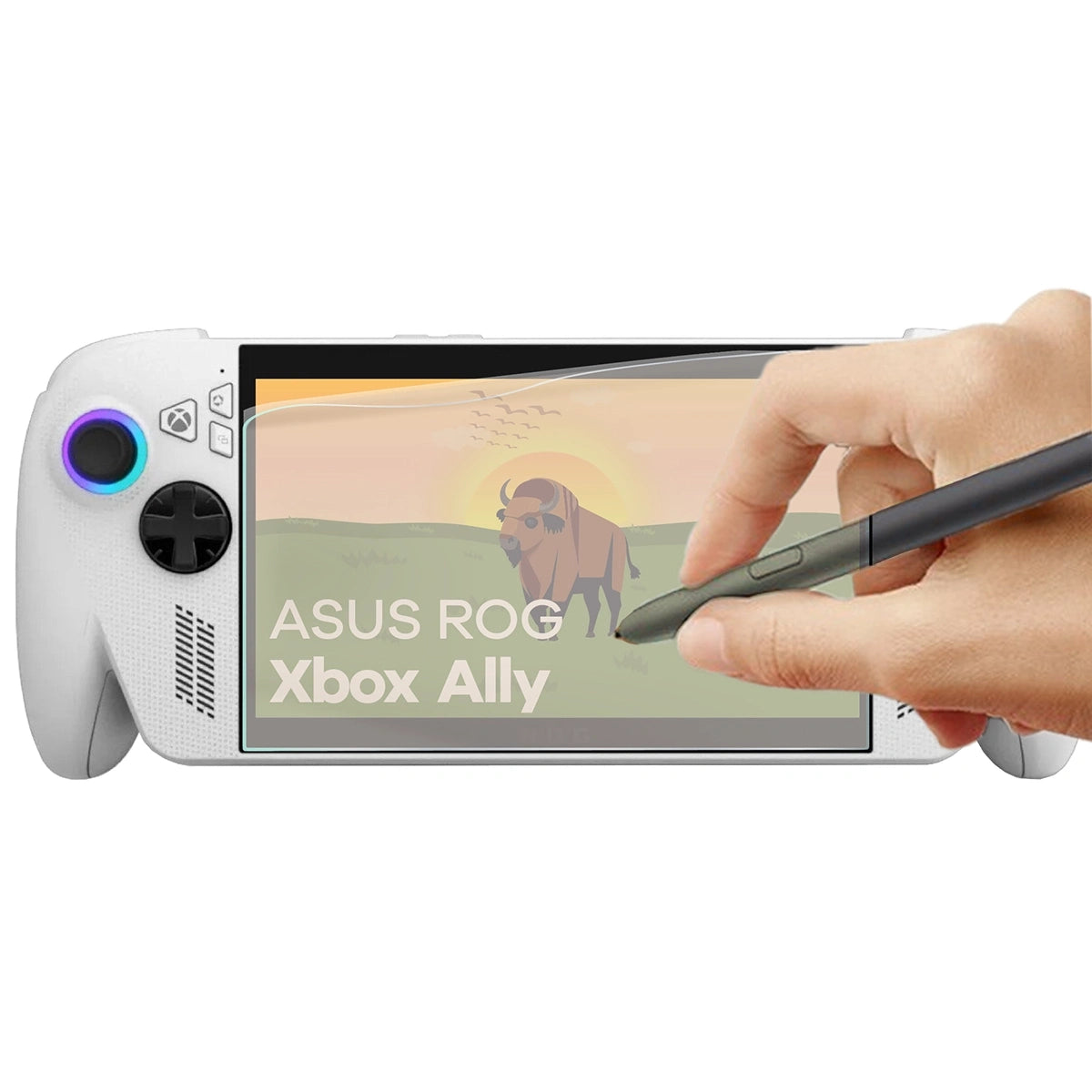 Matte Folie für ASUS ROG Xbox Ally, Bizon Tab Film Sun, 1 Stück
